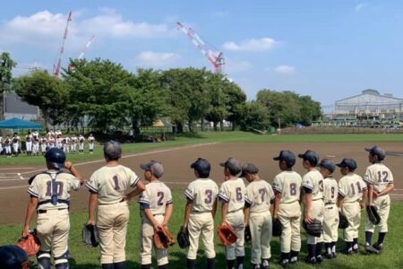 2021.08.28 練習試合vs矢部四少年野球部