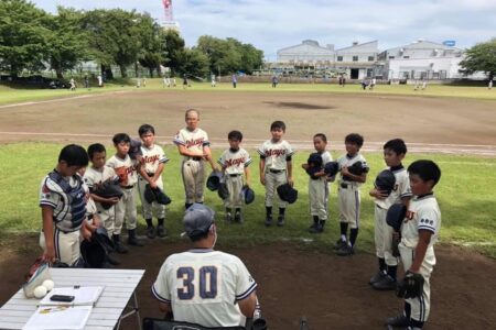 2021.08.22 練習試合vs橋本一丁目みどり野球部